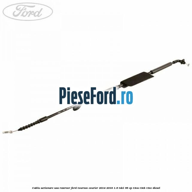 Cablu actionare usa rezervor Ford Tourneo Courier 2014-2018 1.6 TDCi 95 cp T3CA, T3CB, T3CC diesel