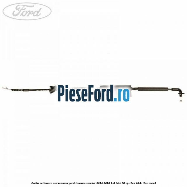 Cablu actionare usa rezervor Ford Tourneo Courier 2014-2018 1.6 TDCi 95 cp T3CA, T3CB, T3CC diesel