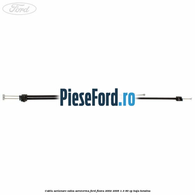 Cablu actionare valva aeroterma Ford Fiesta 2002-2005 1.3 60 cp Cablu actionare valva aeroterma Ford Fiesta 2002-2005 1.3 60 cp BAJA benzina