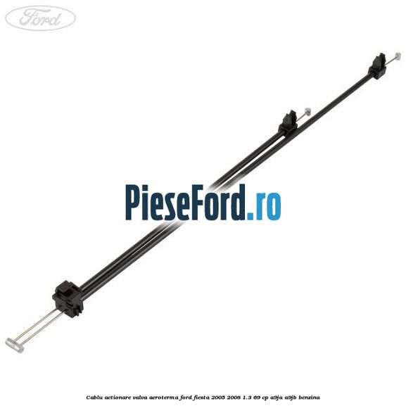 Cablu actionare valva aeroterma Ford Fiesta 2005-2008 1.3 69 cp