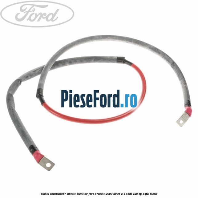 Cablu acumulator circuit auxiliar Ford Transit 2000-2006 2.4 TDdi 120 cp D4FA diesel