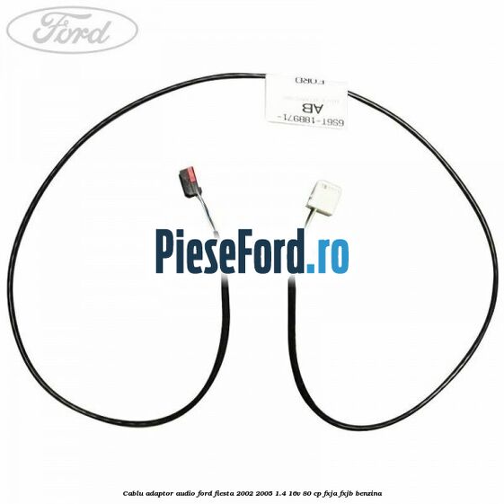 Cablu adaptor audio Ford Fiesta 2002-2005 1.4 16V 80 cp FXJA, FXJB benzina