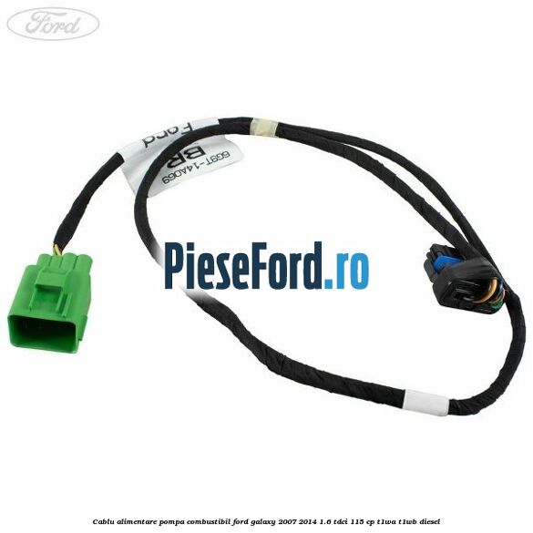 Cablu alimentare pompa combustibil Ford Galaxy 2007-2014 1.6 TDCi 115 cp Cablu alimentare pompa combustibil Ford Galaxy 2007-2014 1.6 TDCi 115 cp T1WA, T1WB diesel
