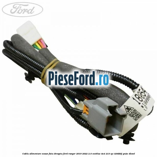 Cablu alimentare scaun fata dreapta Ford Ranger 2019-2022 2.0 EcoBlue 4x4 213 cp T20DD0J, YN2X diesel