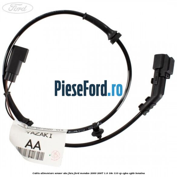 Cablu alimentare senzor abs fata Ford Mondeo 2000-2007 1.8 16V 110 cp Cablu alimentare senzor abs fata Ford Mondeo 2000-2007 1.8 16V 110 cp CGBA, CGBB benzina