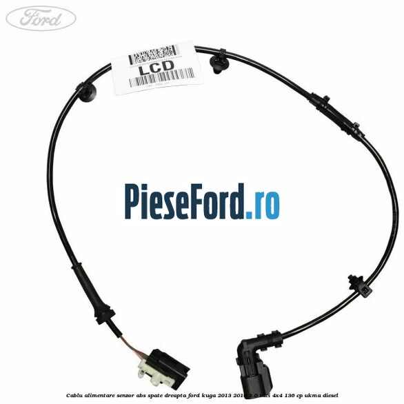Cablu alimentare senzor abs spate dreapta Ford Kuga 2013-2016 2.0 TDCi 4x4 136 cp UKMA diesel