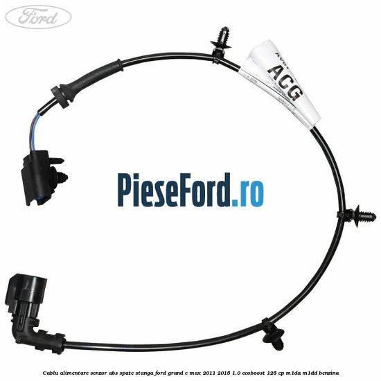 Cablu alimentare senzor abs spate stanga Ford Grand C-Max 2011-2015 1.0 EcoBoost 125 cp M1DA, M1DD benzina