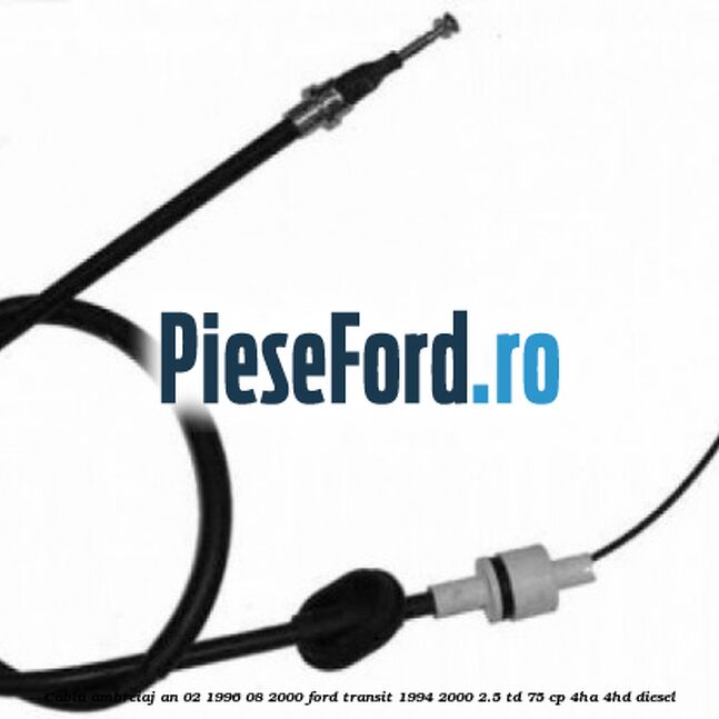 Cablu ambreiaj an 02/1996-08/2000 Ford Transit 1994-2000 2.5 TD 75 cp 4HA, 4HD diesel