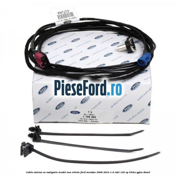 Cablu antena cu navigatie model nou tehnic Ford Mondeo 2008-2014 1.8 TDCi 125 cp KHBA, QYBA diesel