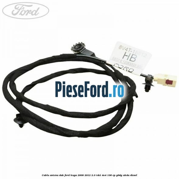 Cablu antena DAB Ford Kuga 2008-2012 2.0 TDCi 4x4 136 cp G6DG, UKDA diesel