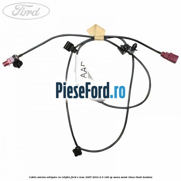 Cablu antena echipare cu telefon Ford S-Max 2007-2014 2.0 145 cp AOWA, AOWB, TBWA, TBWB benzina