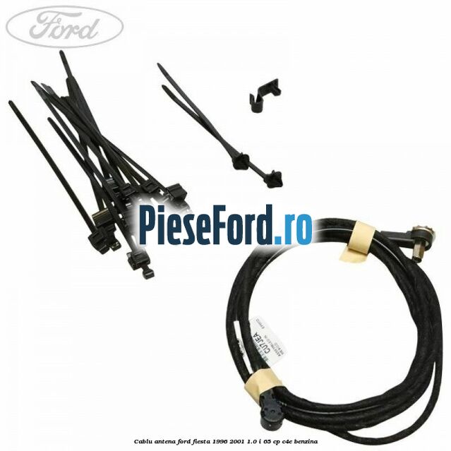 Cablu antena Ford Fiesta 1996-2001 1.0 i 65 cp C4E benzina