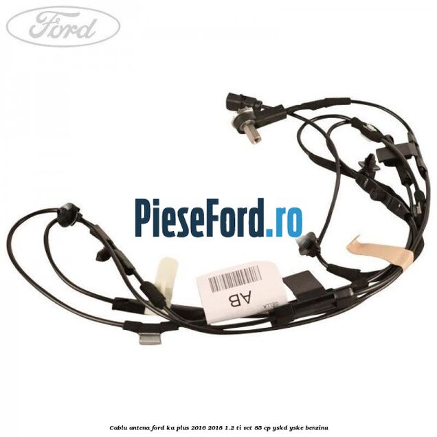 Cablu antena Ford Ka plus 2016-2018 1.2 Ti-VCT 85 cp YSKD, YSKE benzina