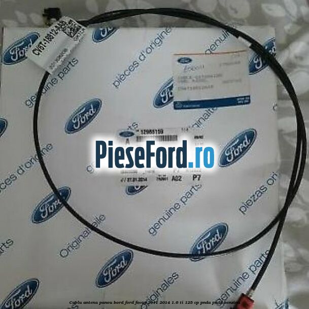 Cablu antena panou bord Ford Focus 2011-2014 1.6 Ti 125 cp PNDA, PNDD benzina