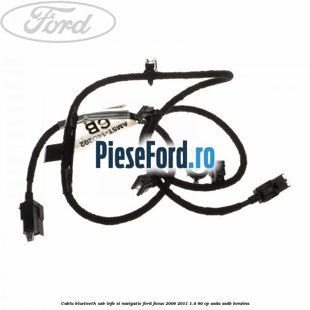 Cablu Bluetooth USB info si navigatie Ford Focus 2008-2011 1.4 80 cp ASDA, ASDB benzina