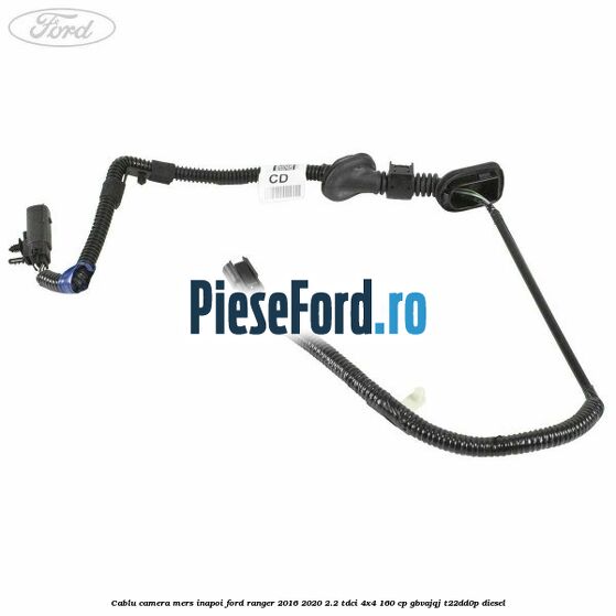 Cablu camera mers inapoi Ford Ranger 2016-2020 2.2 TDCi 4x4 160 cp Cablu camera mers inapoi Ford Ranger 2016-2020 2.2 TDCi 4x4 160 cp GBVAJQJ, T22DD0P diesel