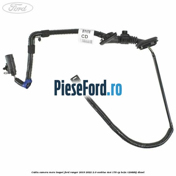 Cablu camera mers inapoi Ford Ranger 2019-2022 2.0 EcoBlue 4x4 170 cp BC2X, T20DD0J diesel