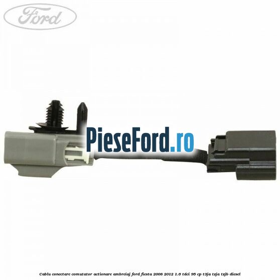 Cablu conectare comutator actionare ambreiaj Ford Fiesta 2008-2012 1.6 TDCi 95 cp T3JA, TZJA, TZJB diesel