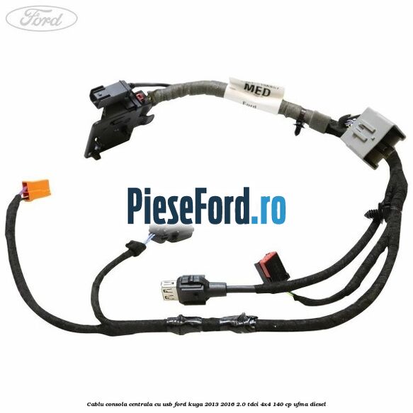 Cablu consola centrala cu usb Ford Kuga 2013-2016 2.0 TDCi 4x4 140 cp UFMA diesel