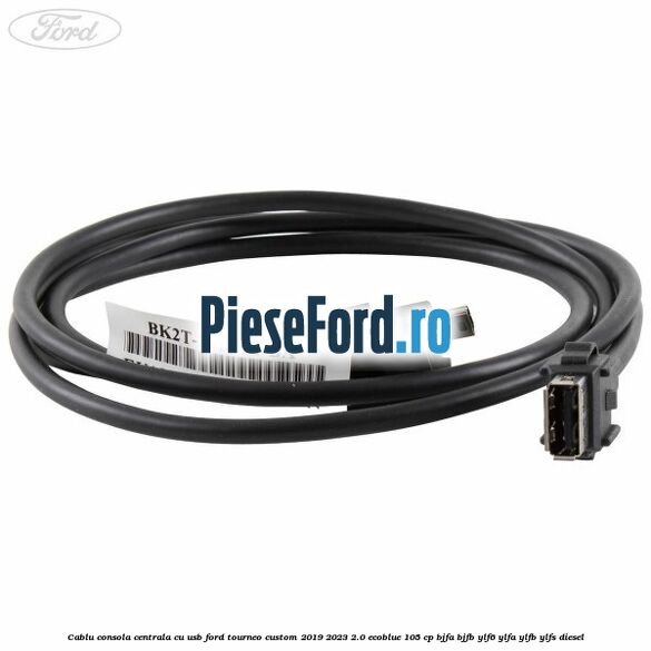 Cablu consola centrala cu usb Ford Tourneo Custom 2019-2023 2.0 EcoBlue 105 cp Cablu consola centrala cu usb Ford Tourneo Custom 2019-2023 2.0 EcoBlue 105 cp BJFA, BJFB, YLF6, YLFA, YLFB, YLFS diesel
