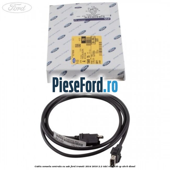Cablu consola centrala cu usb Ford Transit 2014-2018 2.2 TDCi RWD 135 cp Cablu consola centrala cu usb Ford Transit 2014-2018 2.2 TDCi RWD 135 cp UHR5 diesel
