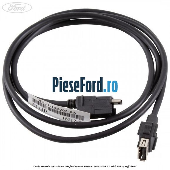 Cablu consola centrala cu usb Ford Transit Custom 2014-2018 2.2 TDCi 155 cp CVFF diesel