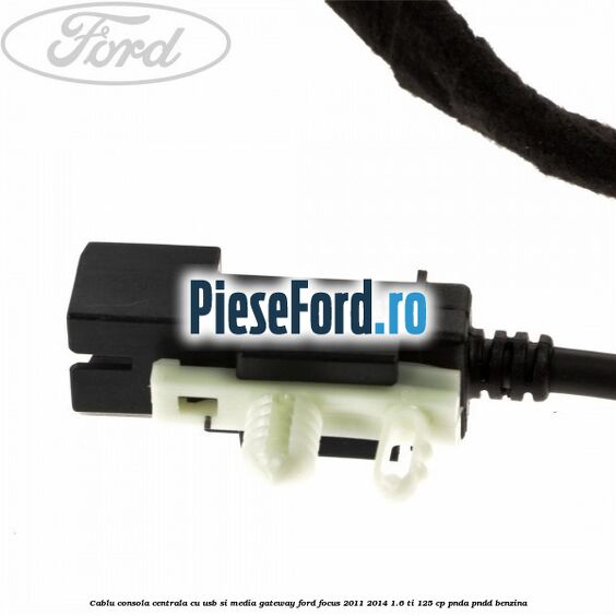 Cablu consola centrala cu usb si media gateway Ford Focus 2011-2014 1.6 Ti 125 cp PNDA, PNDD benzina