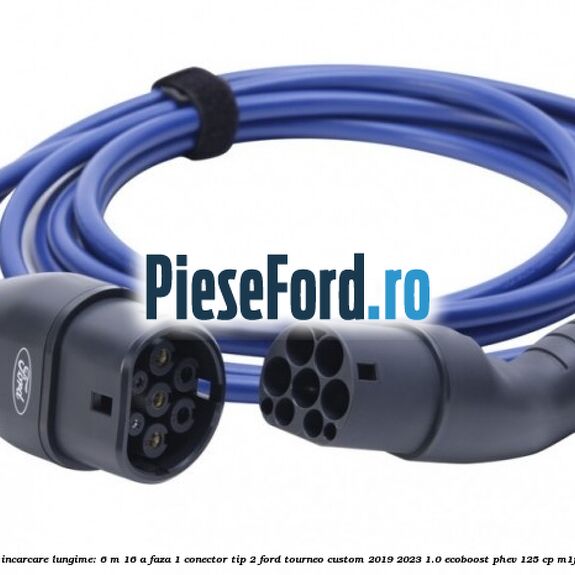 Cablu de incarcare lungime: 6 m 16 A faza 1 conector tip 2 Ford Tourneo Custom 2019-2023 1.0 EcoBoost PHEV 125 cp Cablu de incarcare lungime: 6 m 16 A faza 1 conector tip 2 Ford Tourneo Custom 2019-2023 1.0 EcoBoost PHEV 125 cp M1FA Hybrid