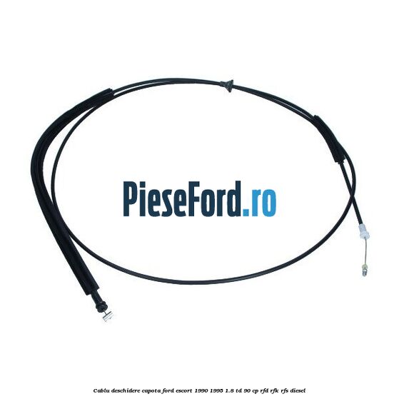 Cablu deschidere capota Ford Escort 1990-1995 1.8 TD 90 cp RFD, RFK, RFS diesel