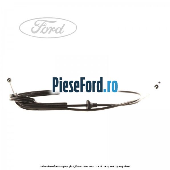 Cablu deschidere capota Ford Fiesta 1996-2001 1.8 DI 75 cp RTN, RTP, RTQ diesel