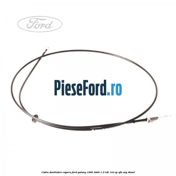 Cablu deschidere capota Ford Galaxy 1995-2000 1.9 TDI 110 cp AFN, AVG diesel