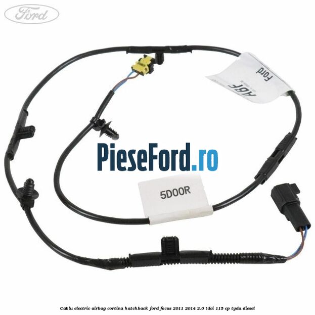 Cablu electric airbag cortina hatchback Ford Focus 2011-2014 2.0 TDCi 115 cp TYDA diesel