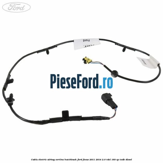 Cablu electric airbag cortina hatchback Ford Focus 2011-2014 2.0 TDCi 163 cp TXDB diesel