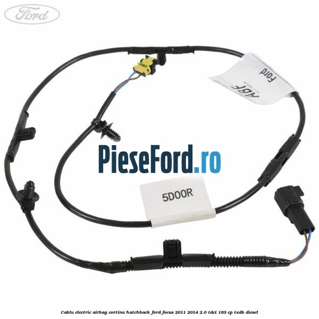 Cablu electric airbag cortina hatchback Ford Focus 2011-2014 2.0 TDCi 163 cp TXDB diesel