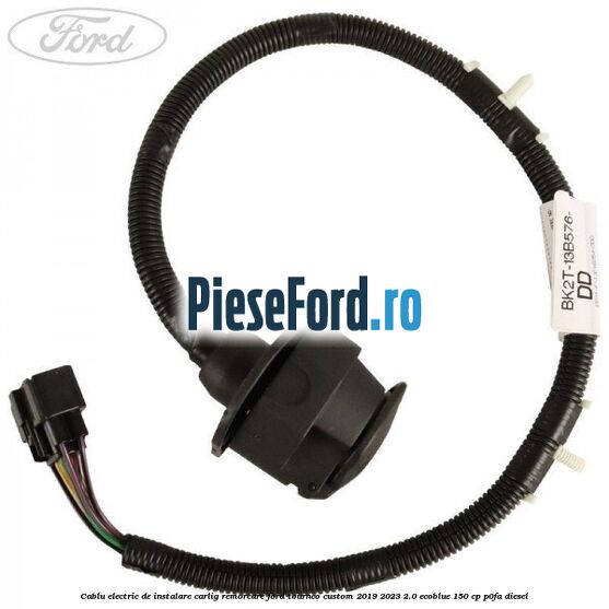 Cablu electric de instalare carlig remorcare Ford Tourneo Custom 2019-2023 2.0 EcoBlue 150 cp P0FA diesel
