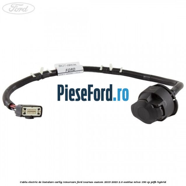 Cablu electric de instalare carlig remorcare Ford Tourneo Custom 2019-2023 2.0 EcoBlue mHEV 150 cp P0FB Hybrid