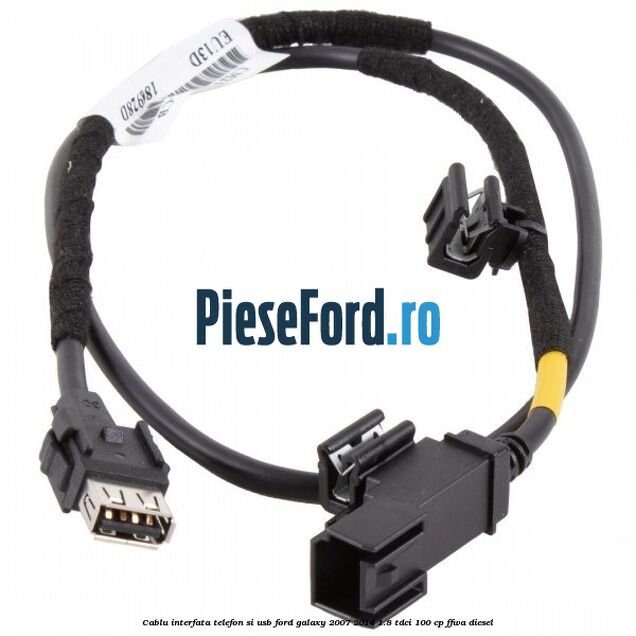 Cablu interfata telefon si USB Ford Galaxy 2007-2014 1.8 TDCi 100 cp Cablu interfata telefon si USB Ford Galaxy 2007-2014 1.8 TDCi 100 cp FFWA diesel