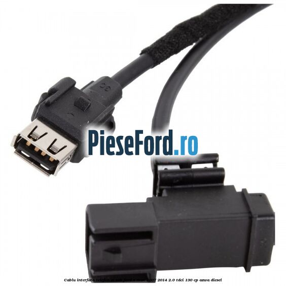 Cablu interfata telefon si USB Ford S-Max 2007-2014 2.0 TDCi 130 cp AZWA diesel