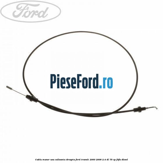 Cablu maner usa culisanta dreapta Ford Transit 2000-2006 2.4 DI 75 cp F4FA diesel