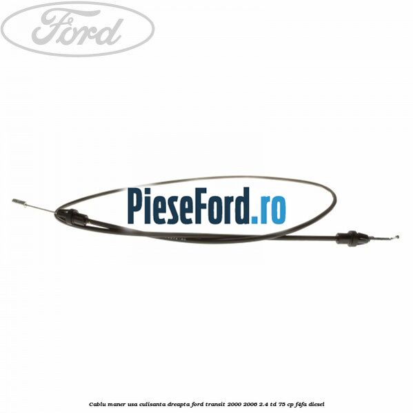 Cablu maner usa culisanta dreapta Ford Transit 2000-2006 2.4 TD 75 cp Cablu maner usa culisanta dreapta Ford Transit 2000-2006 2.4 TD 75 cp F4FA diesel