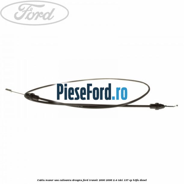Cablu maner usa culisanta dreapta Ford Transit 2000-2006 2.4 TDCi 137 cp H9FA diesel