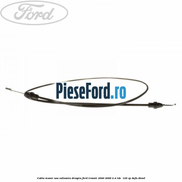 Cablu maner usa culisanta dreapta Ford Transit 2000-2006 2.4 TDE  125 cp DOFA diesel