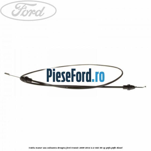 Cablu maner usa culisanta dreapta Ford Transit 2006-2014 2.2 TDCi 85 cp P8FA, P8FB diesel
