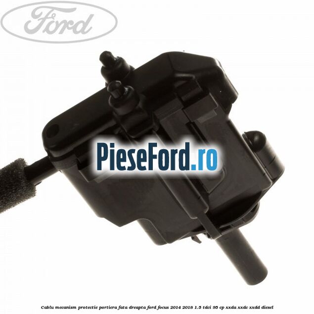 Cablu mecanism protectie portiera fata dreapta Ford Focus 2014-2018 1.5 TDCi 95 cp XXDA, XXDC, XXDD diesel