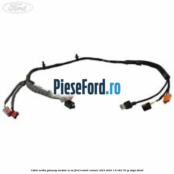 Cablu media gateway module cu AV Ford Transit Connect 2013-2018 1.6 TDCi 75 cp UBGA diesel