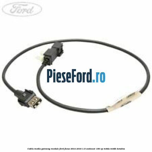 Cablu media gateway module Ford Focus 2014-2018 1.5 EcoBoost 150 cp M8DA, M8DB benzina