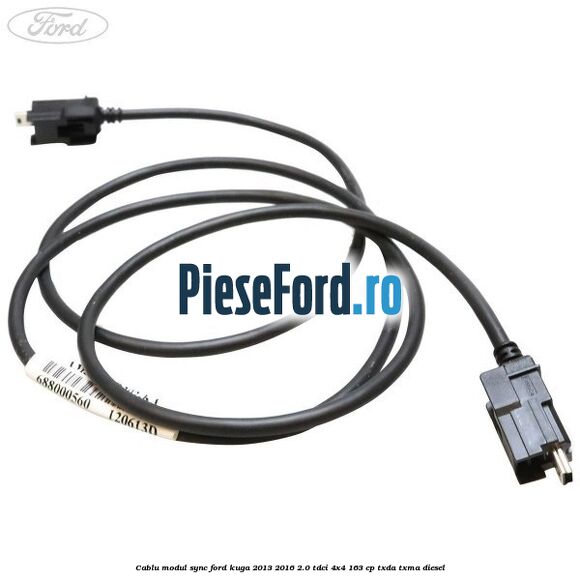Cablu modul SYNC Ford Kuga 2013-2016 2.0 TDCi 4x4 163 cp TXDA, TXMA diesel