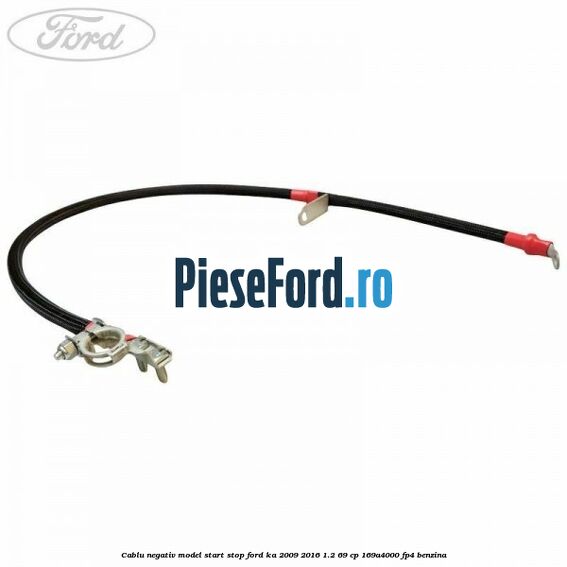 Cablu negativ model start stop Ford Ka 2009-2016 1.2 69 cp Cablu negativ model start stop Ford Ka 2009-2016 1.2 69 cp 169A4000, FP4 benzina