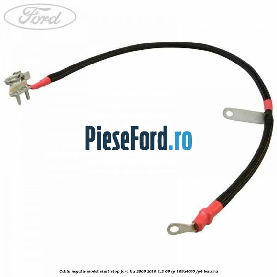 Cablu negativ model start stop Ford Ka 2009-2016 1.2 69 cp Cablu negativ model start stop Ford Ka 2009-2016 1.2 69 cp 169A4000, FP4 benzina