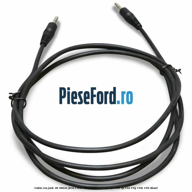 Cablu RCA jack 3,5-3,5mm Ford S-Max 2015-2023 2.0 TDCi 4x4 150 cp T7CI, T7CJ, T7CK, T7CL diesel